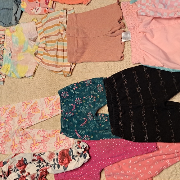 HUGE 12 month girl pants bundle - Picture 3 of 7